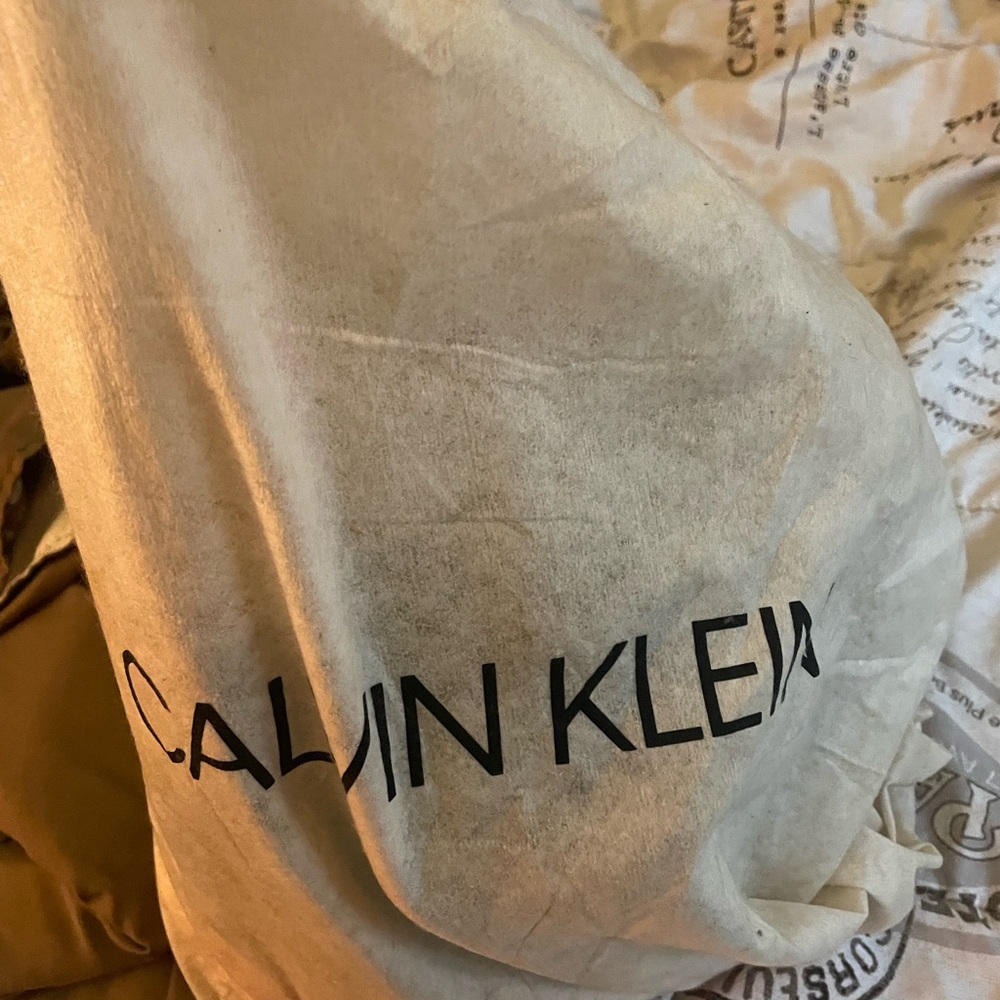 Calvin Klein bucket satchel